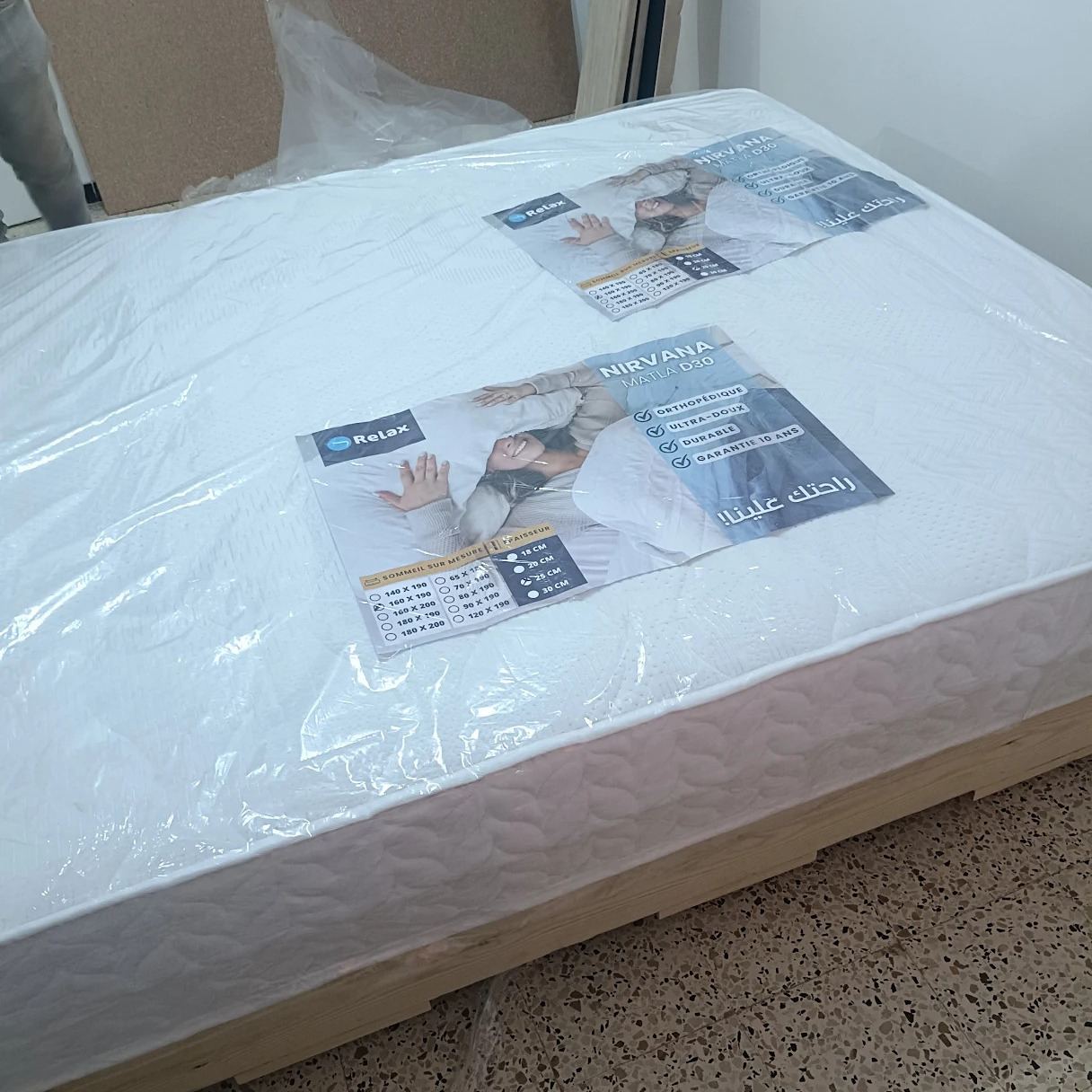 Matelas NIRVANA reçu par un client 4
