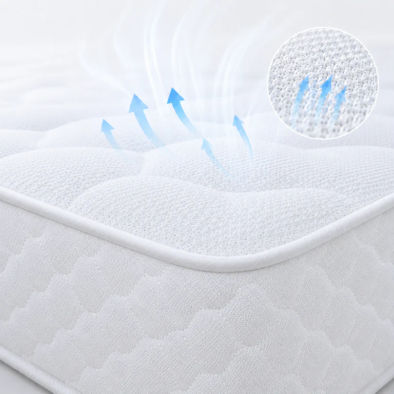 Coton tricoté belge respirant du matelas NIRVANA